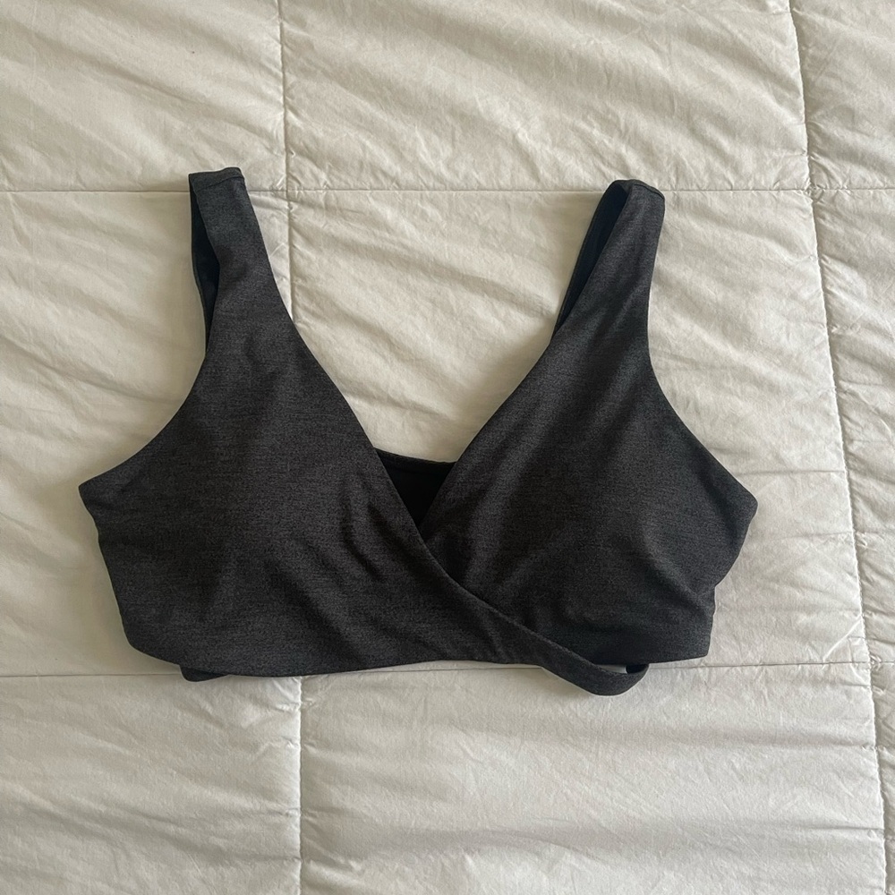 Gilly Hicks Charcoal Sports Bra